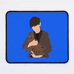 Louis Partridge Charlie Sticker Mouse Pad