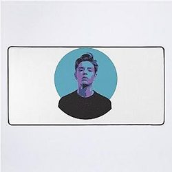 Lucky Disguised Message Disappears Louis Partridge Retro Desk Mat