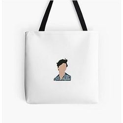 Louis Partridge All Over Print Tote Bag