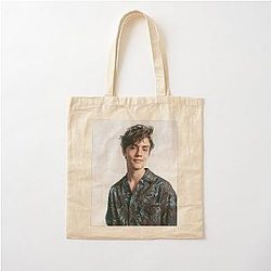 Louis Partridge Cotton Tote Bag
