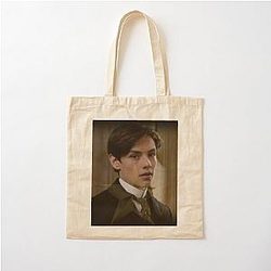Louis Partridge Cotton Tote Bag