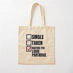 Waiting for Louis Partridge Cotton Tote Bag