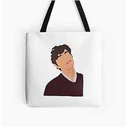 Louis Partridge All Over Print Tote Bag