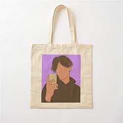 Louis Partridge Cotton Tote Bag