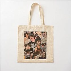 Louis Partridge Cotton Tote Bag