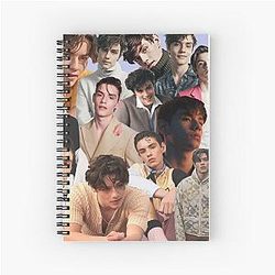 Louis Partridge Spiral Notebook