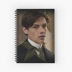 louis partridge spiral notebook
