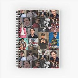 Louis Partridge Spiral Notebook