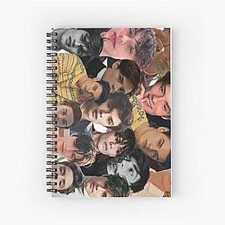 Louis Partridge Spiral Notebook