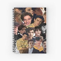 Louis Partridge Photo Collage Notebook