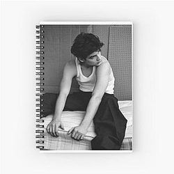 Louis Partridge Spiral Notebook