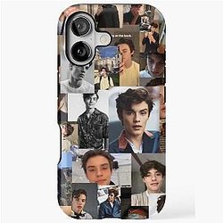 Louis Partridge Collage iPhone Tough Case