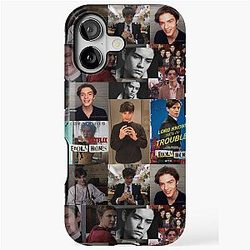 Louis Partridge Abstract Photos Collage Case for iPhone