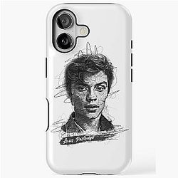 Louis Partridge Abstract Sketch Art, Louis Partridge iPhone Case