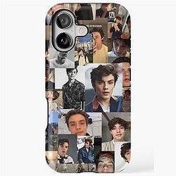 Louis Partridge Collage iPhone Tough Case