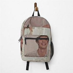 Louis Partridge Collage Backpack