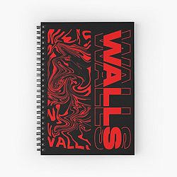 Louis Tomlinson Notebook - WALLS - Louis Tomlinson Spiral Notebook