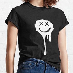 Louis Tomlinson T-Shirts - Louis Tomlinson smiley face Classic T-Shirt RB0308