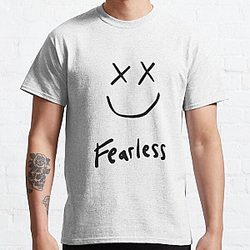 Louis Tomlinson T-Shirts - Louis Tomlinson - fearless Classic T-Shirt RB0308