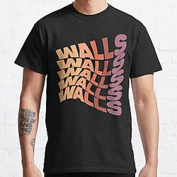 Louis Tomlinson T-Shirts - Walls Louis Tomlinson block colours v11 Classic T-Shirt RB0308