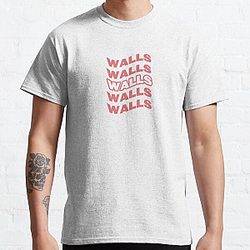 Louis Tomlinson T-Shirts - Walls Louis Tomlinson Classic T-Shirt RB0308