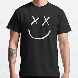 Louis Tomlinson T-Shirts - Best Selling - Louis Tomlinson Logo Smile Merchandise Classic T-Shirt RB0308