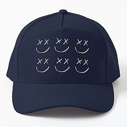 Louis Tomlinson Hats &amp; Caps - Louis Tomlinson Smiley Rainbow Pastel Pack Baseball Cap RB0308
