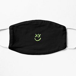 Louis Tomlinson Face Masks - Louis Tomlinson smiley Flat Mask RB0308