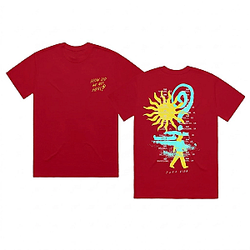 How Did We Get Here Cardinal Red Tee LA 1006 Louis Tomlinson T-Shirts