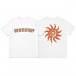 How Did We Get Here White LA 1006 Louis Tomlinson T-Shirts