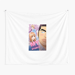 Love Com The Osaka Duo Graphic Love Com Tapestries