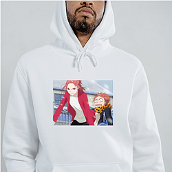 Love Com Short on Temper, Tall on Heart Look Love Com Hoodies