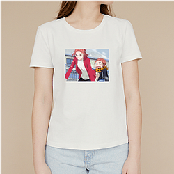 Love Com Short on Temper, Tall on Heart Look Love Com T-Shirts