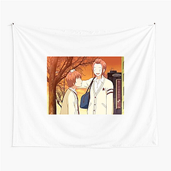 Love Com Risa and Otani Forever Tee Love Com Tapestries