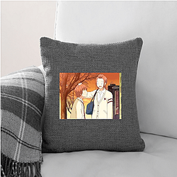 Love Com Risa and Otani Forever Tee Love Com Pillows Cover