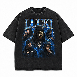 Lucki Vintage Design HTCT2707 Lucki T-Shirt
