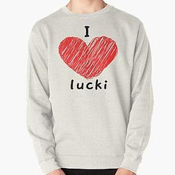 I Love Lucki   Pullover Sweatshirt RB1010