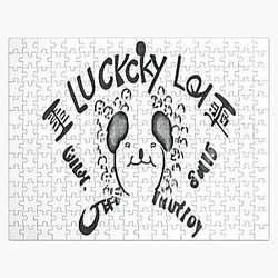 i love funny lucki Jigsaw Puzzle RB1010
