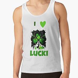 I love lucki Heart Lucki Tank Top RB1010