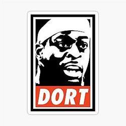 Lu Dort Sticker