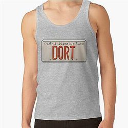 Lu Dort Licence Plate Tank Top, cleaned up