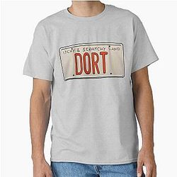 Lu Dort Licence Plate Classic T-Shirt 

It looks like there was an extra space between Lu and Dort.