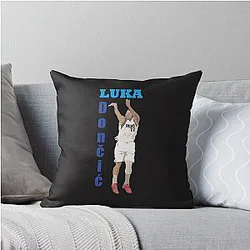 Luka Doncic Basketball Pillow