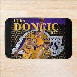 Luka Doncic Los Angeles Lakers Bath Mat