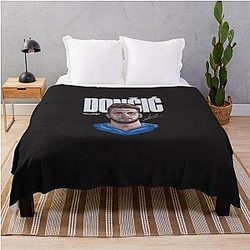 Luka Doncic Basketball Throw Blanket