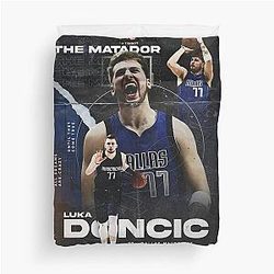 Luka Doncic Prime Duvet Cover
