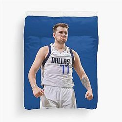 Luka Doncic Prime Duvet Cover