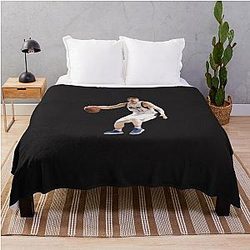 Luka Doncic Basketball Throw Blanket