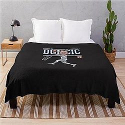 Luka Doncic Basketball Throw Blanket