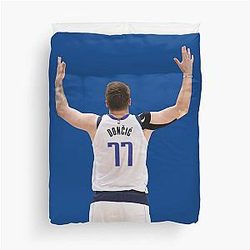 Luka Doncic Duvet Cover